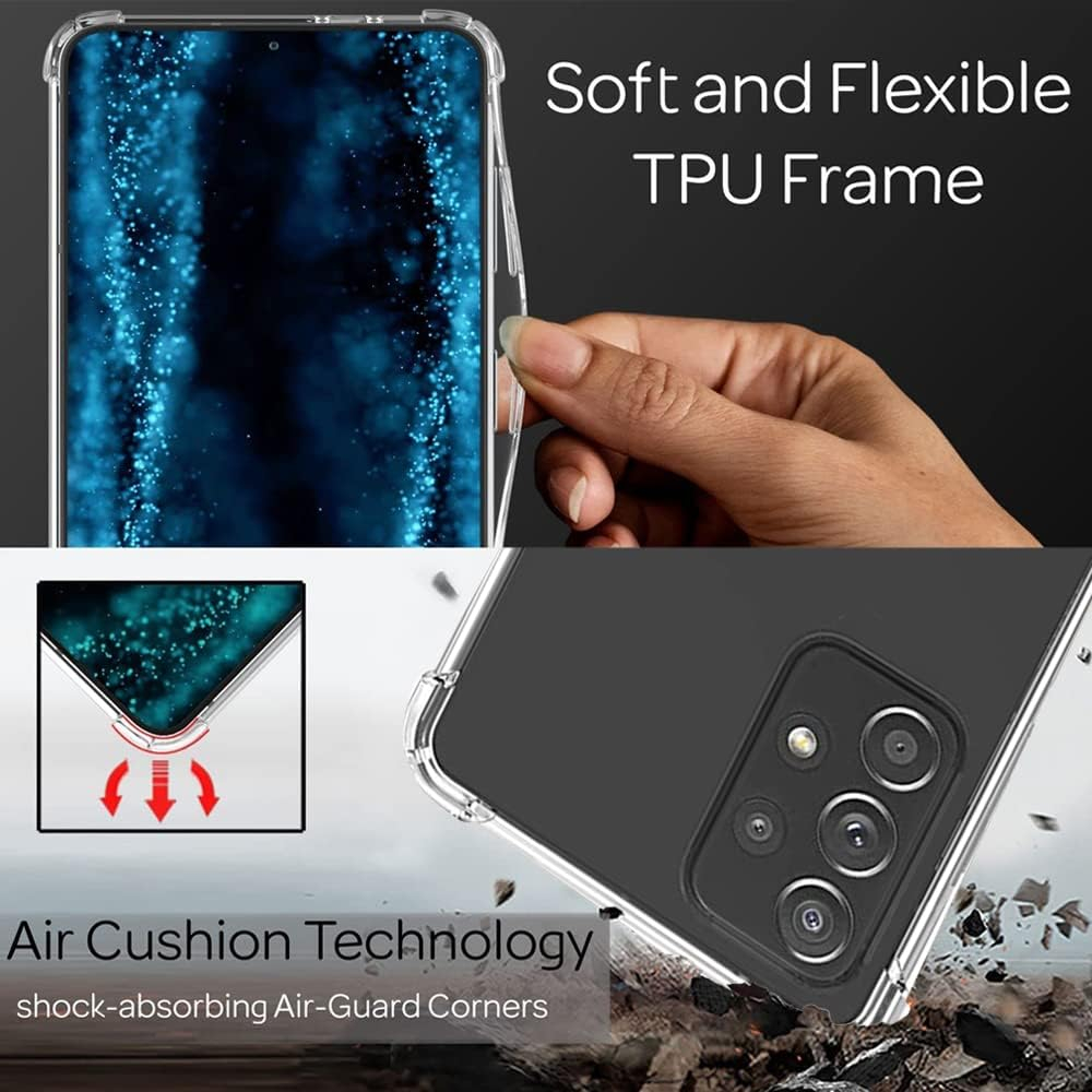 Husă CaseLover pentru Samsung Galaxy A52 5G, Transparentă, cu Șnur Reglabil, Rose Gold [6]