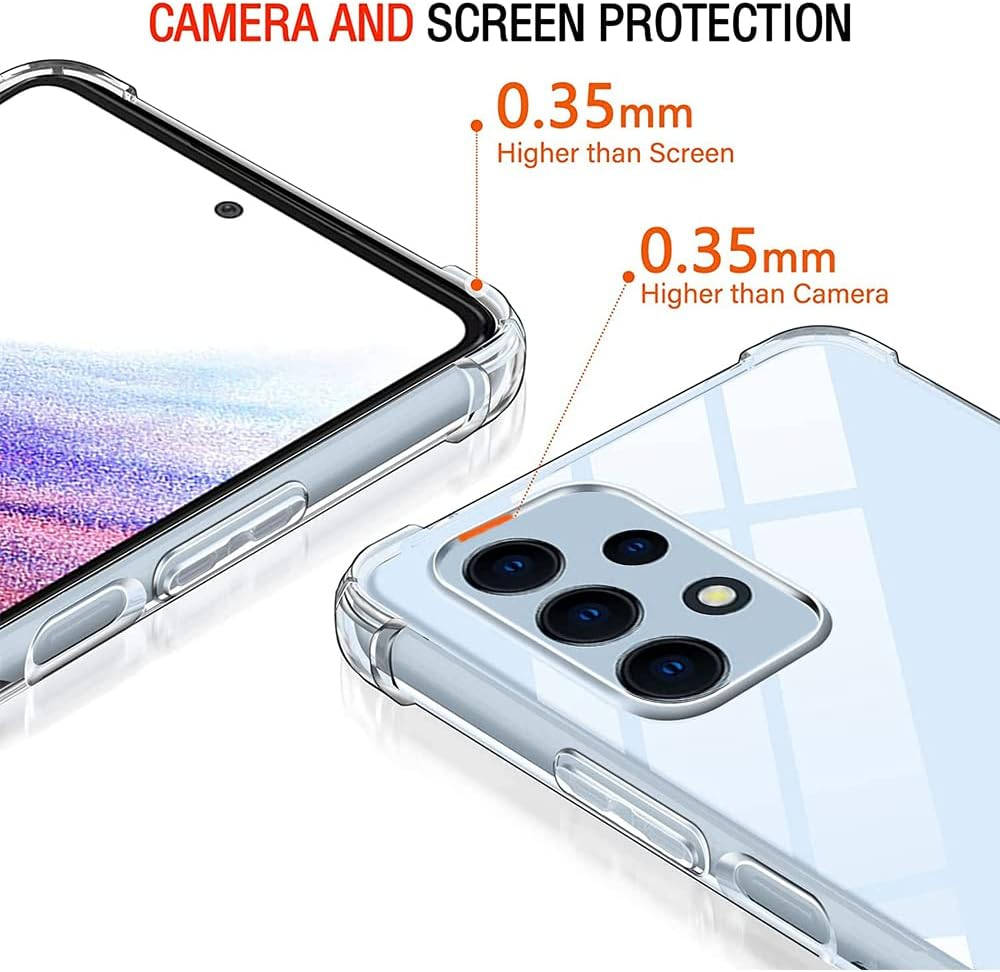 Husă CaseLover pentru Samsung Galaxy A52 5G, Transparentă, cu Șnur Reglabil, Rose Gold [2]
