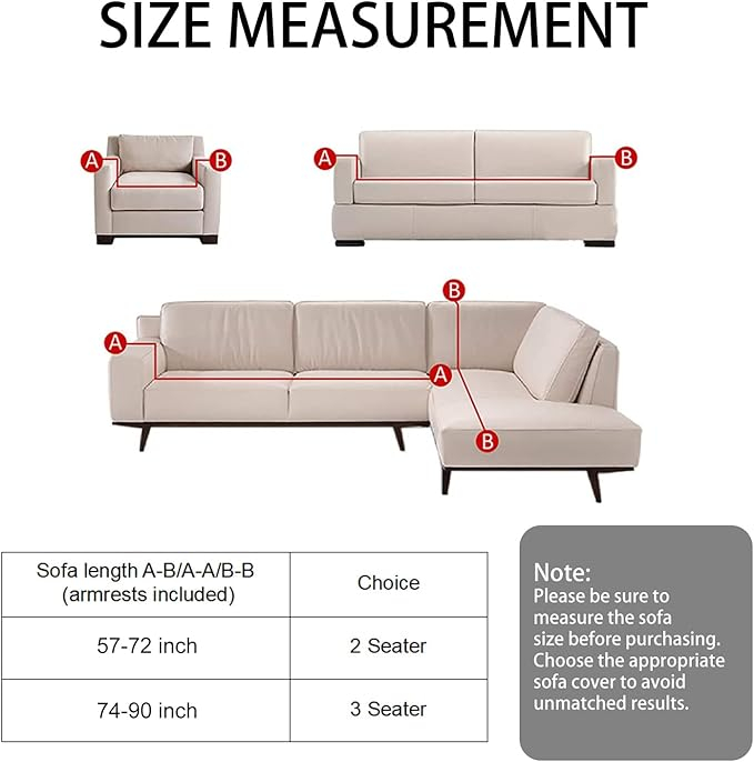 Husă de Canapea de Crăciun Yiran Verde, Cu Elastic și Design Moș Crăciun, pentru 2 Locuri, 145 x 185 cm, TAFX [6]