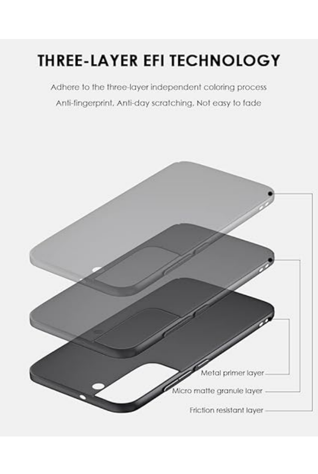 Husa de protectie, subtire si usoara, pentru Samsung Galaxy S22 Plus 5G, culoare neagra, TOOCEAN - 8POL [3]