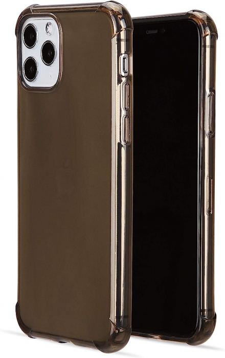 Husa din TPU, pentru iPhone 11 Pro, rezistenta la zgarieturi, negru fumuriu, Amazon Basics [4]