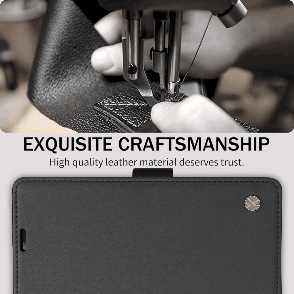 Husa Flip din Piele Ecologica pentru Samsung Galaxy S23 Ultra, Inchidere Magnetica, Tip Carte, Suport Card, Protectie Completa [6]