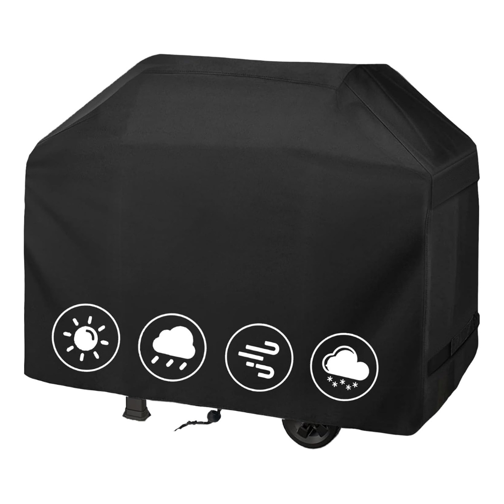 Husa universala gratar 145x61x117 cm Oxford 500D impermeabila protectie BBQ [1]