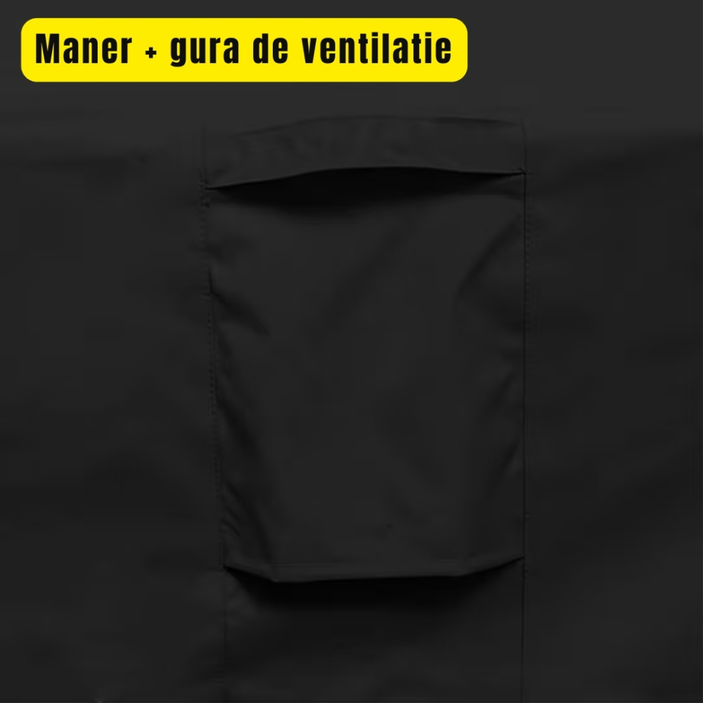 Husa impermeabila BOSKING pentru pat pliabil neagra cu fermoar 99.1 x 38.1 x 114.3 cm [5]