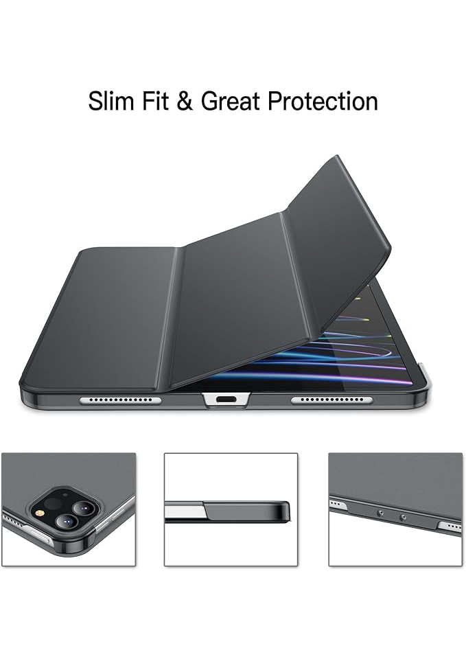 Husă pentru iPad Pro, 11 inch, compatibil cu loc pentru Apple Pencil, JETech [3]