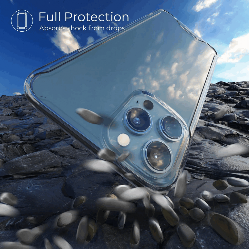 Husa pentru iPhone 13 Pro Max, TPU, Transparent, Moozy, JUD785 [6]