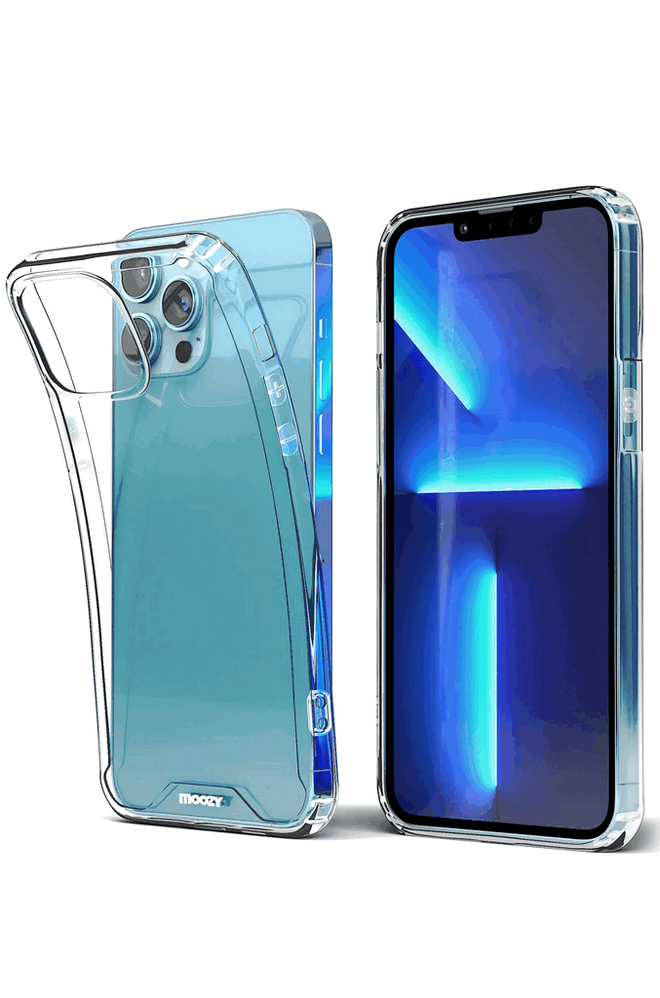 Husa pentru iPhone 13 Pro Max, TPU, Transparent, Moozy, JUD785 [1]