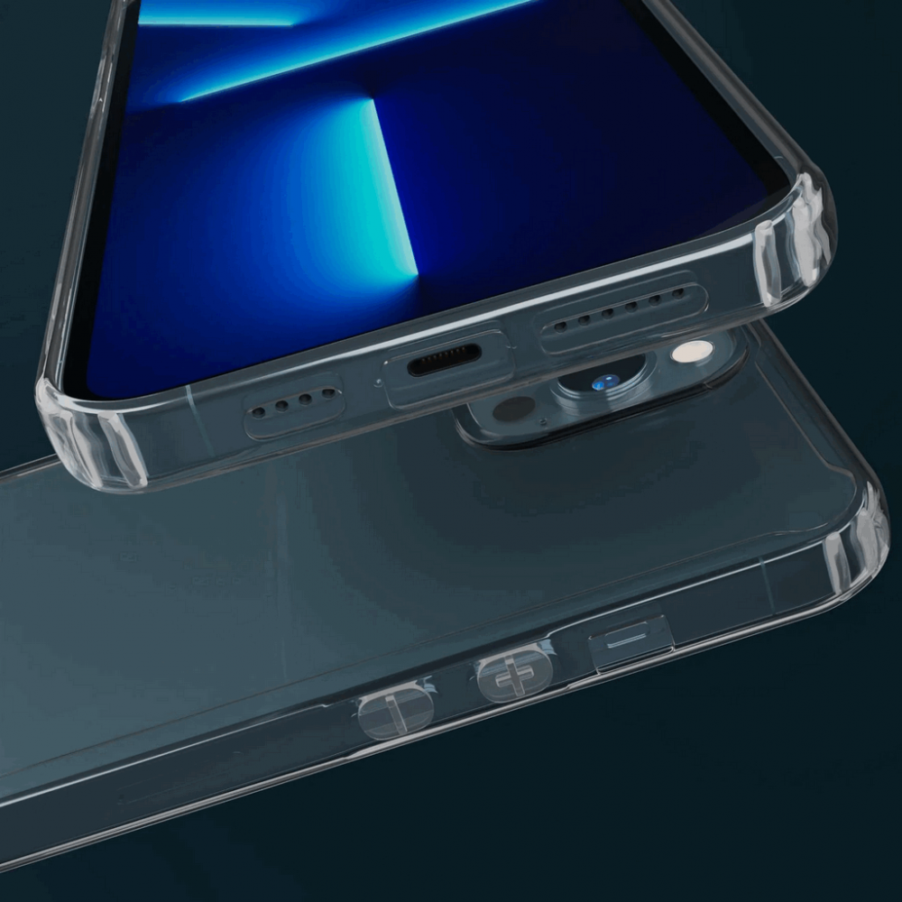 Husa pentru iPhone 13 Pro Max, TPU, Transparent, Moozy, JUD785 [4]