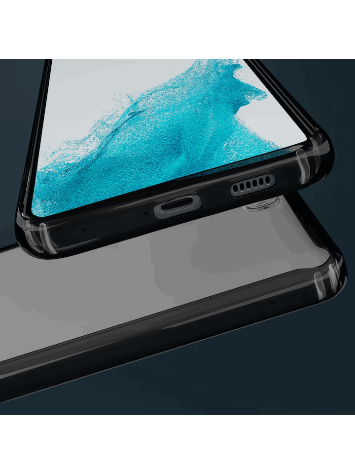 Husa pentru Samsung S22, TPU, Transparent, Moozy, JUFZB7 [3]