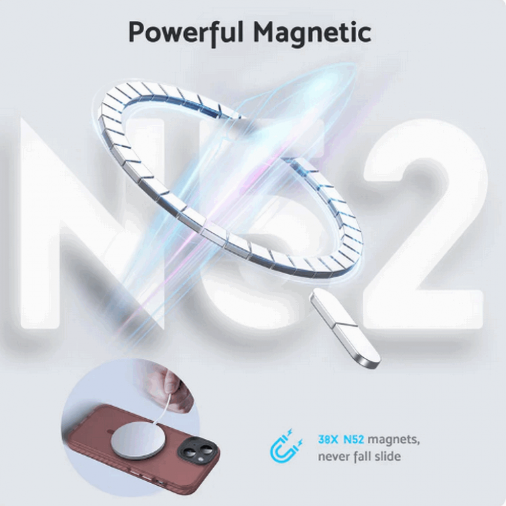 Husa pentru telefon iPhone 15, Rosu inchis, Anti-Amprente, Anti-Șoc, TPU Translucid, DASFOND [2]