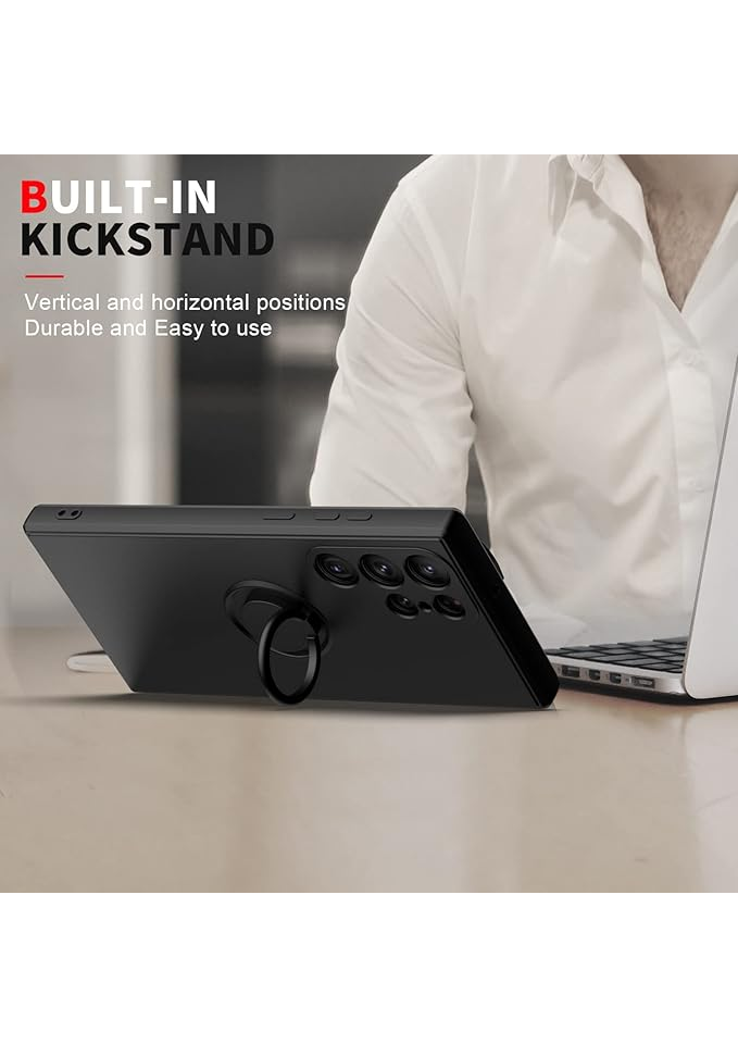 Husa protectoare pentru Samsung Galaxy S23 Ultra 5G, culoare neagra - EM6F [5]