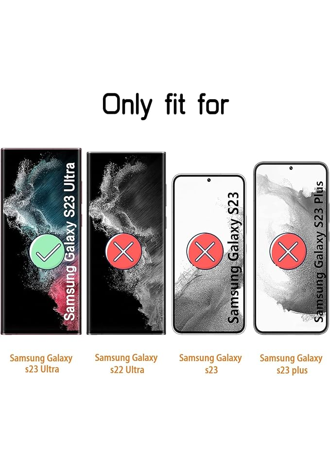 Husa protectoare pentru Samsung Galaxy S23 Ultra 5G, culoare neagra - EM6F [2]