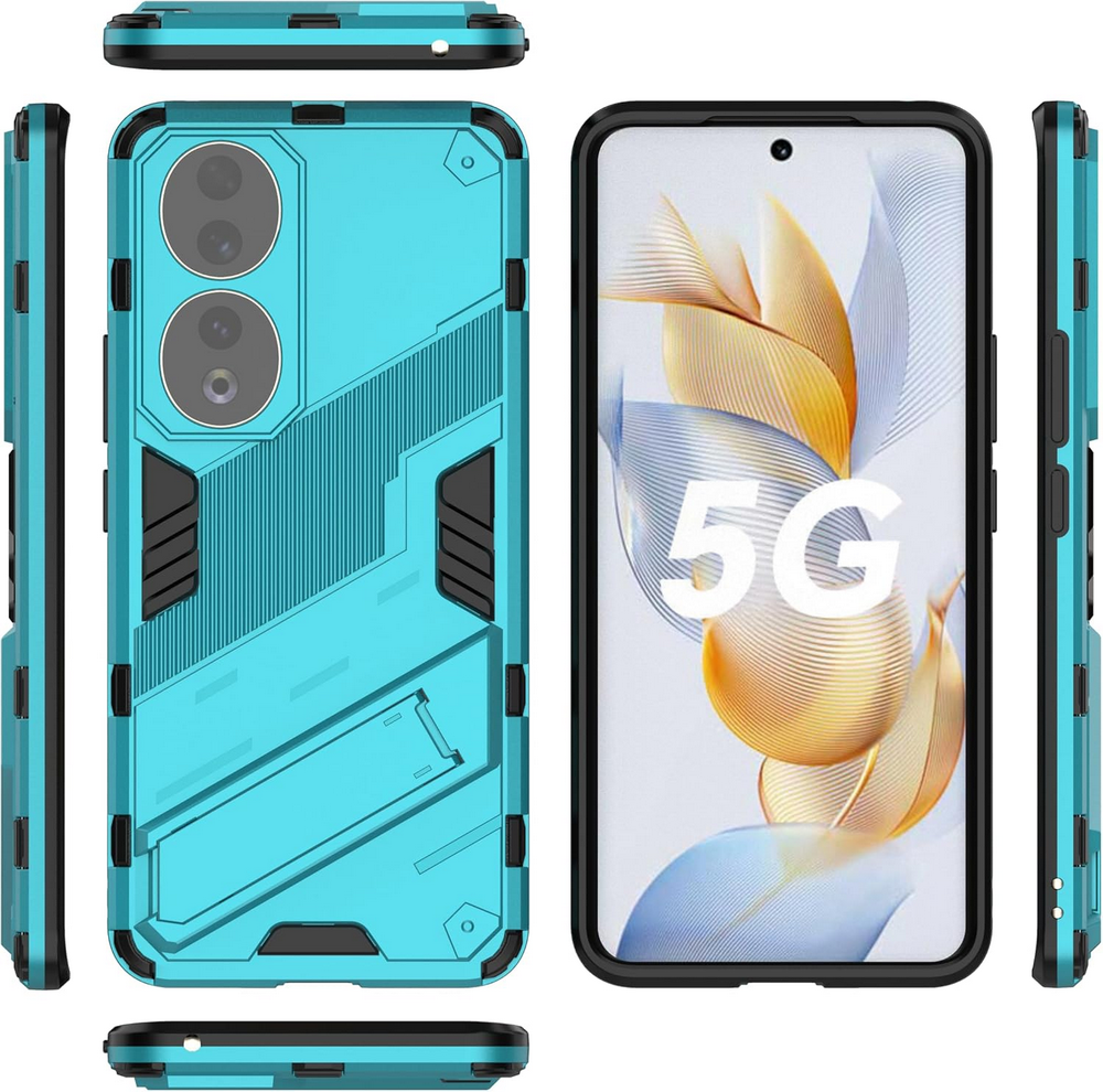 Husa Rezistenta pentru Honor 90 cu Suport Telefon – Design Antisoc, Protectie Dubla [4]