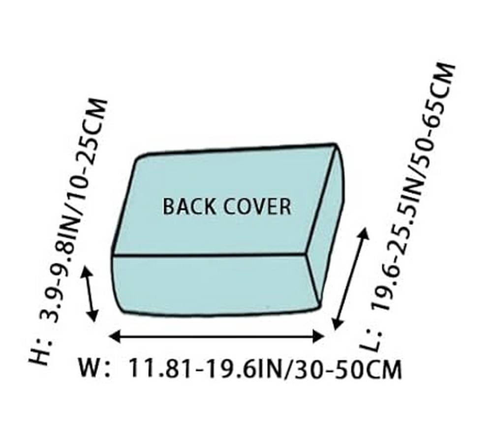 Husa spatar Canapea, Protectie Universala, Material Elastic, Lavabila, Gri, MBEUAIVV [4]