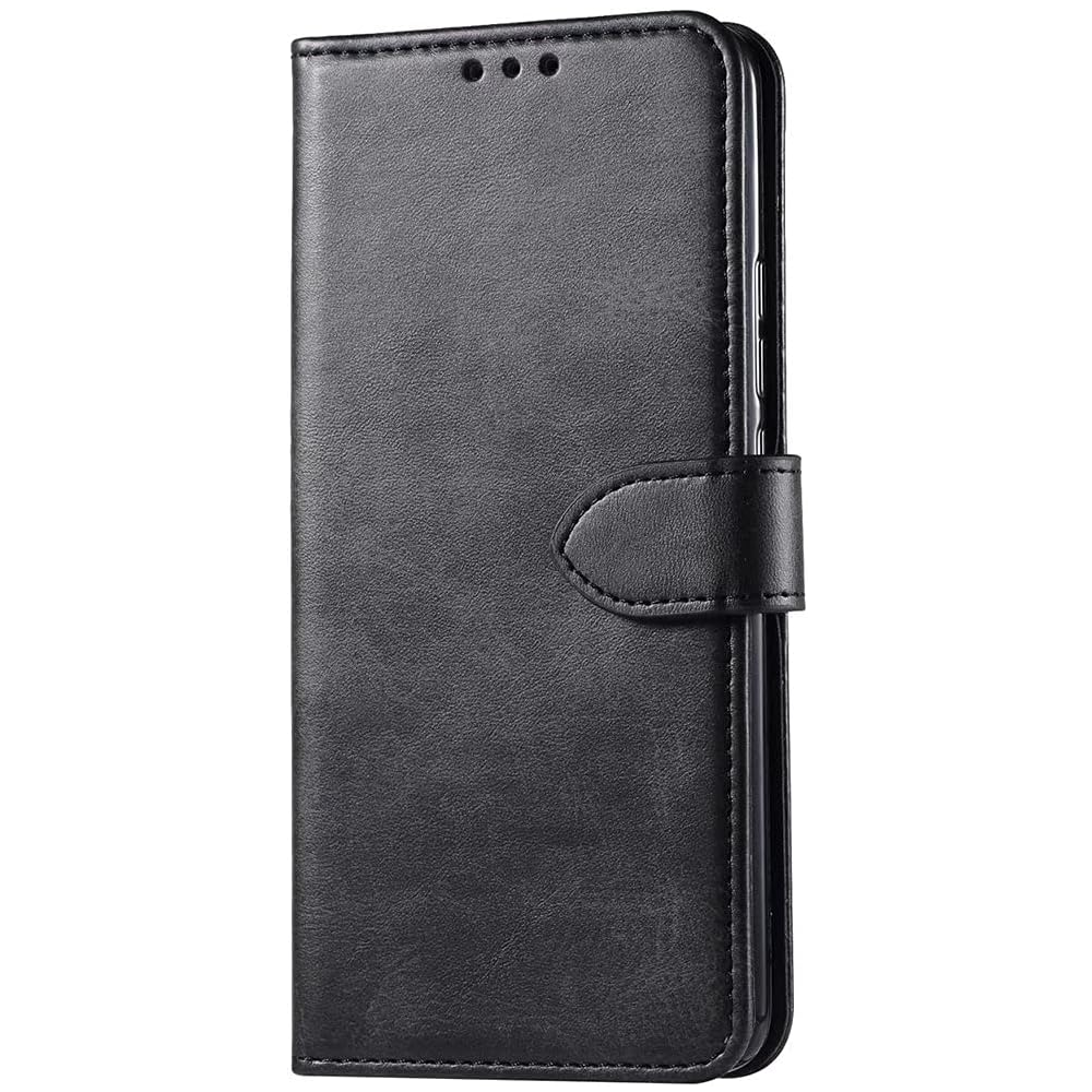 Husa Tip Portofel din Piele PU pentru HONOR 90 Lite 5G, GIOPUEY, Neagra [2]
