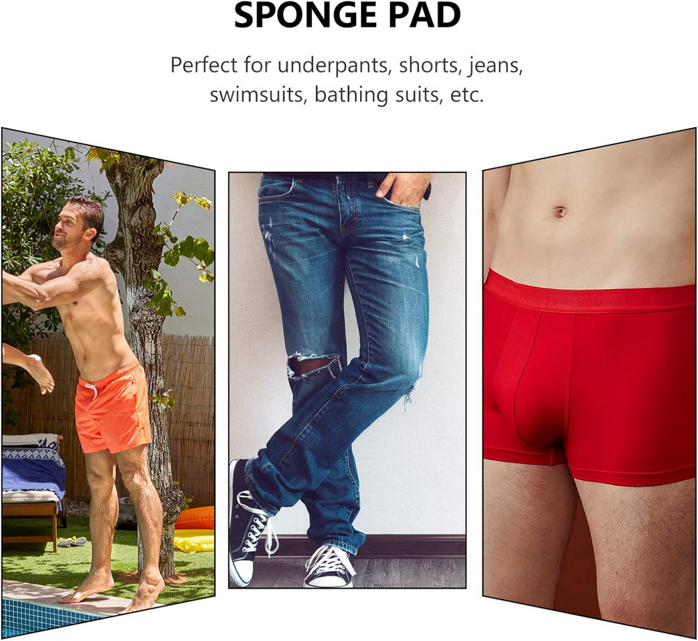 Insert Burete 3D pentru Barbati – Push-Up Invizibil pentru Slip, Pantaloni Scurti sau Costum de Baie [5]
