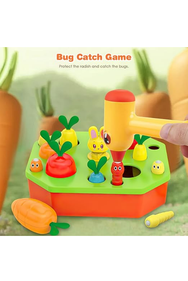 Joc recoltarea legumelor, Montessori, interactiv pentru copii 18+ luni BIK7 [4]