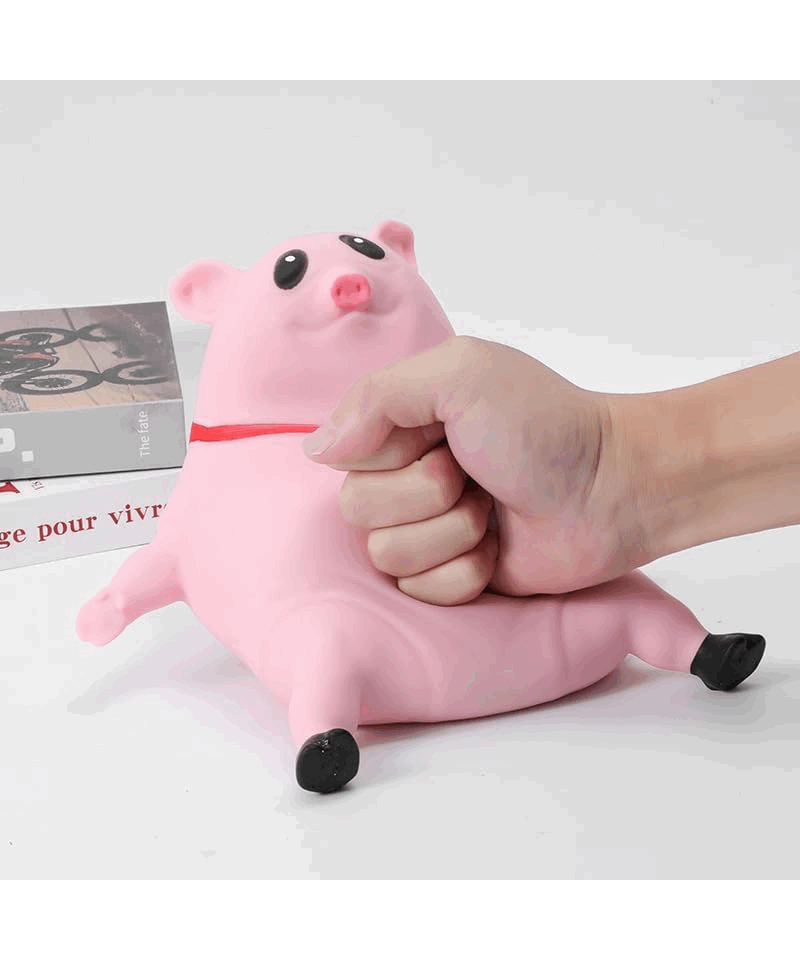 Jucărie Antistres Porceluș Roz, Senzorială, Distractivă pentru Copii și Adulți [6]