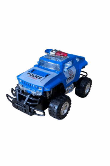 Jucarie Jeep de Politie cu Radiocomanda, OFF-ROAD, Cross-Country,4x4, scara 1:16, 4 Directii, albastru [1]