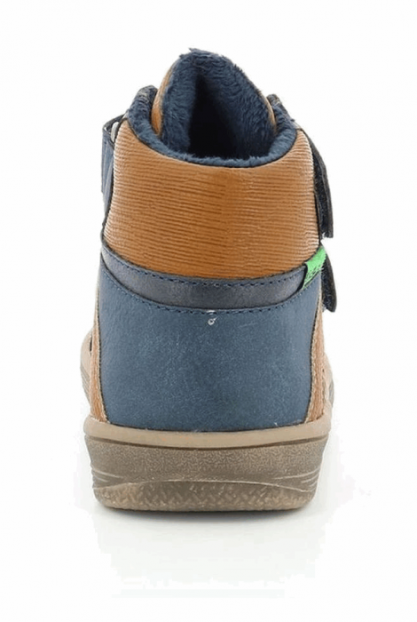 Kickers kids, Ghete Lohan 739363-30 M Bleumarin/Orange 103 [2]