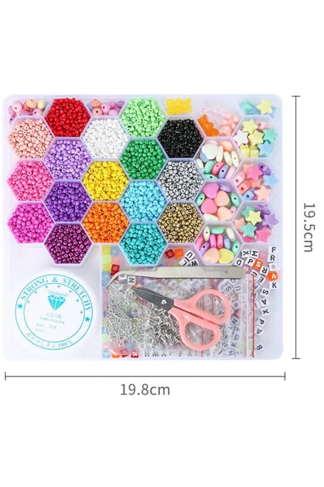 Kit Creativ pentru Brățări cu Mărgele din Argilă multicolore, ANBOO [2]
