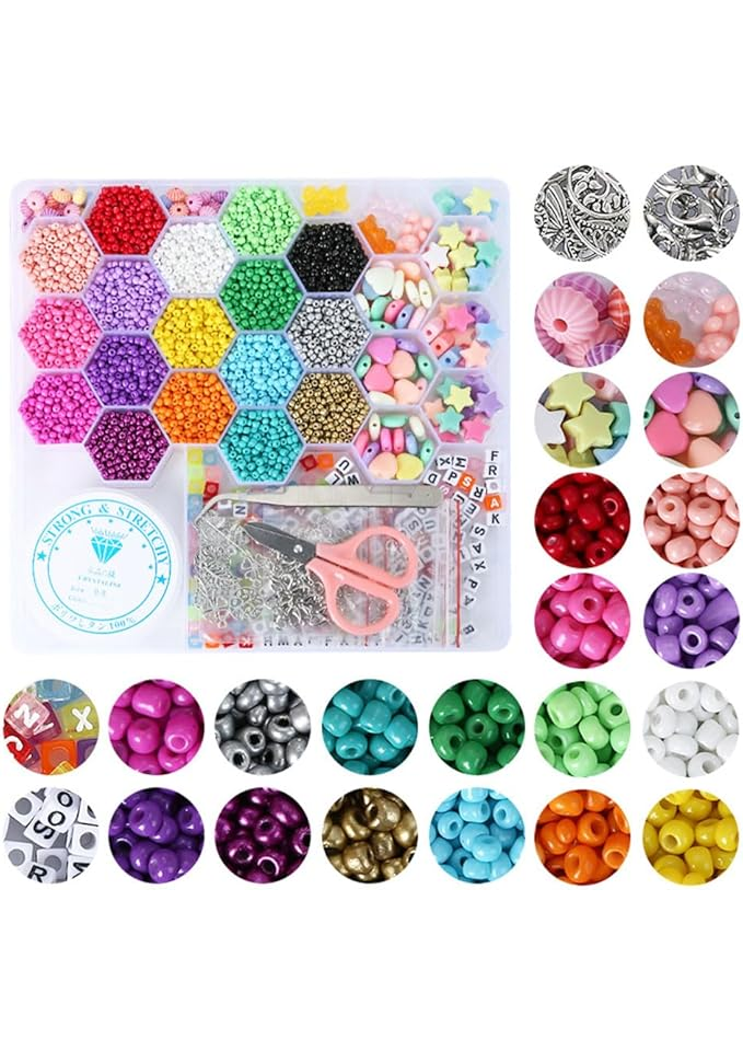 Kit Creativ pentru Brățări cu Mărgele din Argilă multicolore, ANBOO [3]