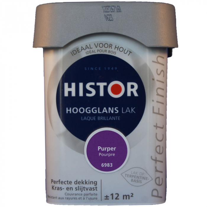 Lac colorat, Histor, pe baza de terebentina, violet-6983, 750 ml [1]