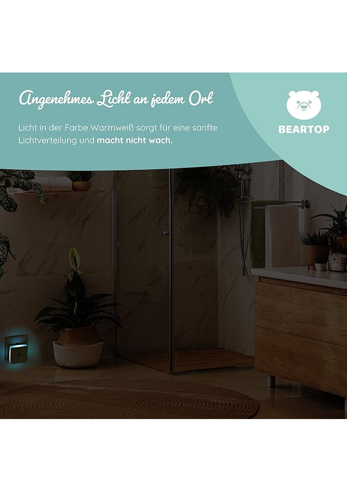 Lampă de Noapte cu Senzor de Mișcare, pentru camera copiilor, BEARTOP - 29Q7 [6]