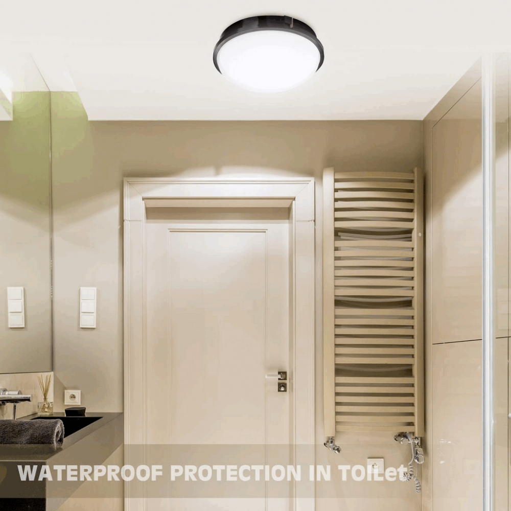 Lampă exterioară LED rotundă, diametru 20 cm, 20W, IP 65, 1600 lm, 3000 K, MegaCube, 23W9Z [3]