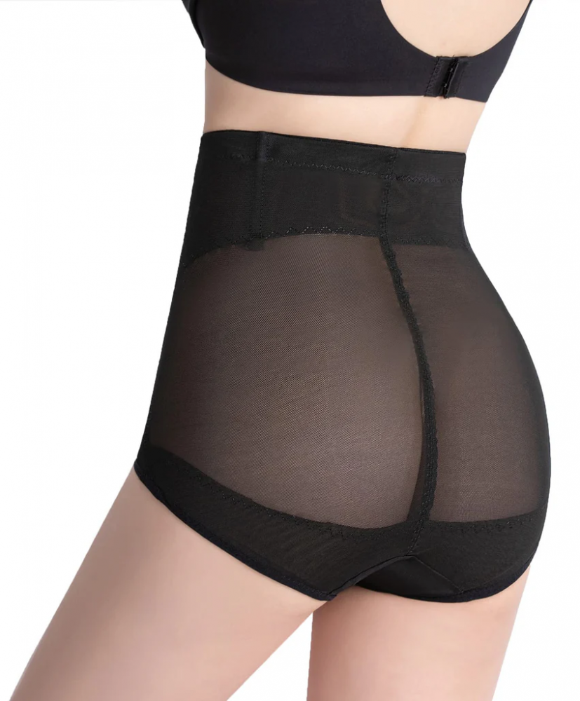 Lenjerie modelatoare pentru abdomen cu talie înaltă, negru, XL, 75WD [5]