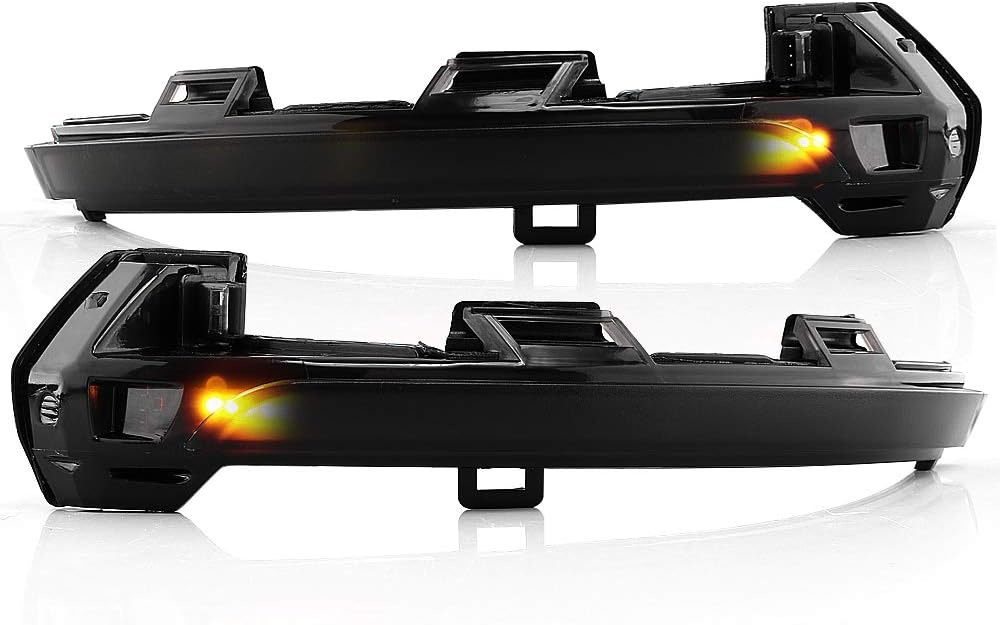 Lumină Dinamică de Semnalizare LIGHTDELUX, 2 Indicatoare Laterale pentru Oglindă, Stânga/Dreapta, pentru VW Passat B8 și Arteon, Negru, V-170640 [5]