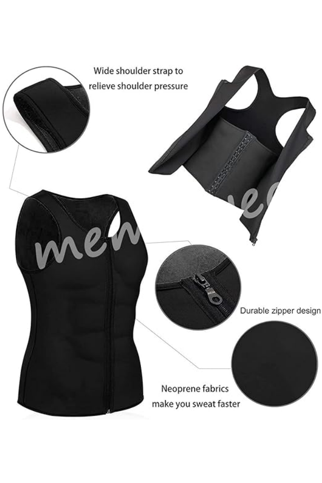 Maieu din neopren pentru barbati, pentru sala, marime S/XXL [3]