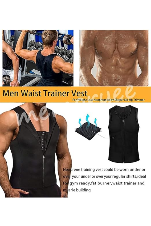 Maieu din neopren pentru barbati, pentru sala, marime S/XXL [5]