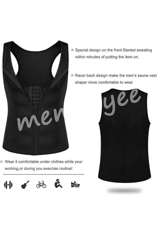 Maieu din neopren pentru barbati, pentru sala, marime S/XXL [6]
