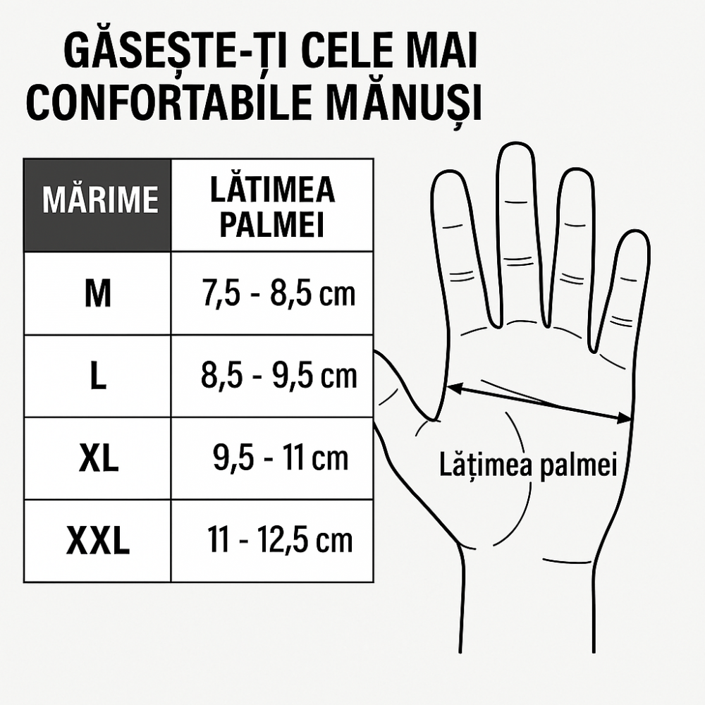 Mănuşi Ciclism BESUDO Reflectorizante, Compatibile cu Smartwatch, Confort Maxim şi Design Modern, negru, marime L [7]