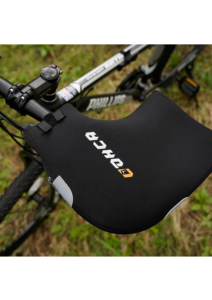 Mănuși Termice pentru Ghidon de Bicicletă, Negru LOHCA - XKPR [6]