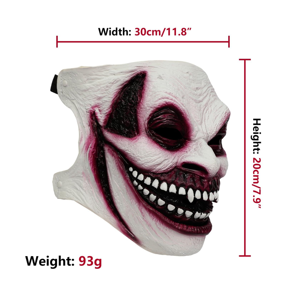 Masca horror latex adult full face cu prindere elastica pentru Halloween cosplay [3]