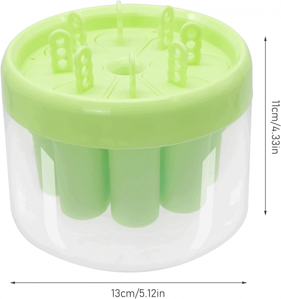 Matrita pentru inghetata, 8 compartimente, Verde [2]