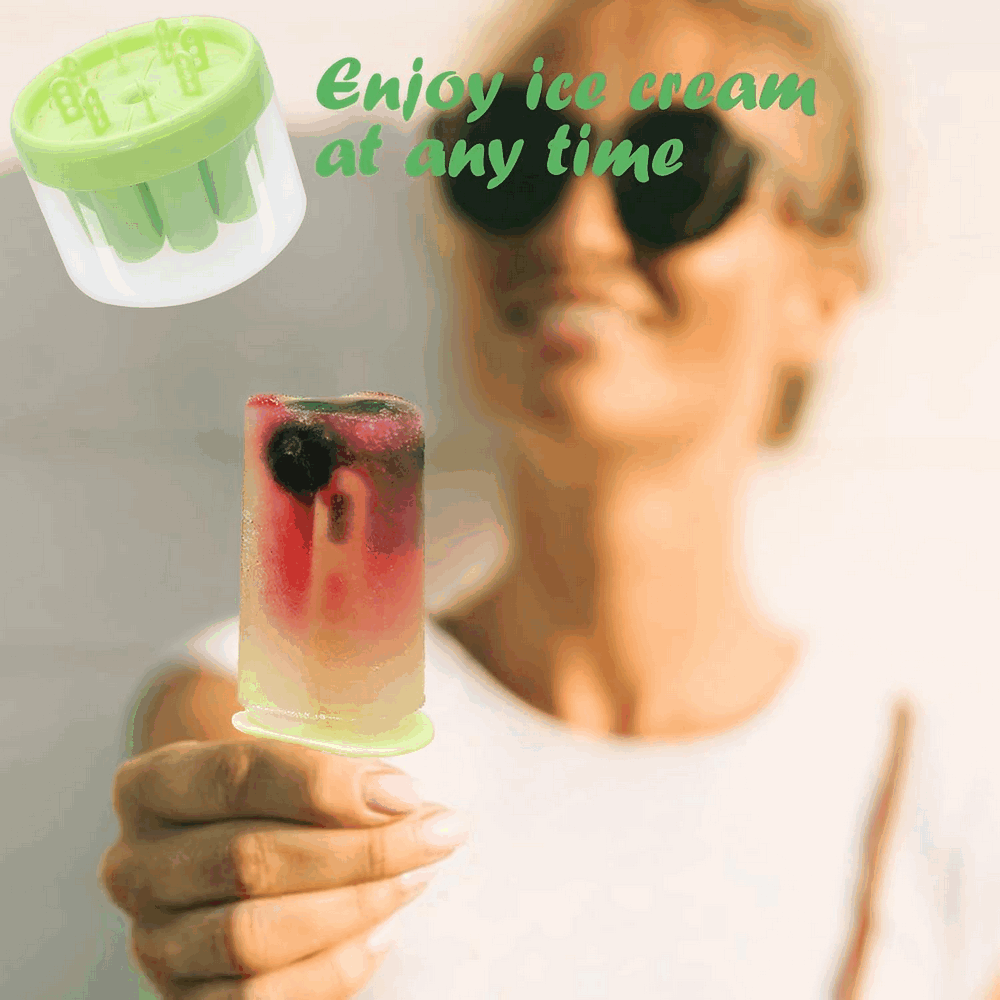Matrita pentru inghetata, 8 compartimente, Verde [7]