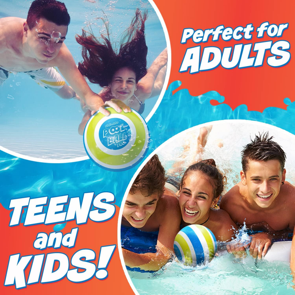 Minge pentru distractie in piscina, jocuri subacvatice, ActiveLife,15 cm, 6+ ani [9]