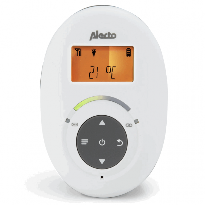 Monitor pentru copii Full Eco DECT cu display, Alecto DBX-125, alb/antracit [4]