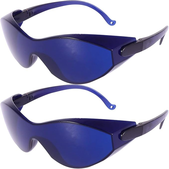 Ochelari de Protecție IPL, Milisten, Lentile UV pentru Epilare, Proceduri Cosmetice și Albire Dentară, Albastru [3]