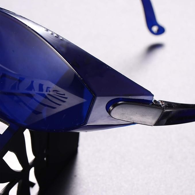 Ochelari de Protecție IPL, Milisten, Lentile UV pentru Epilare, Proceduri Cosmetice și Albire Dentară, Albastru [5]