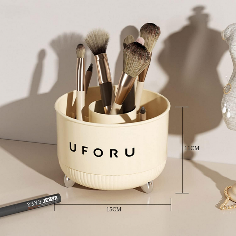 Organizator Rotativ de Machiaj, Uforu, bej, GB05 [6]