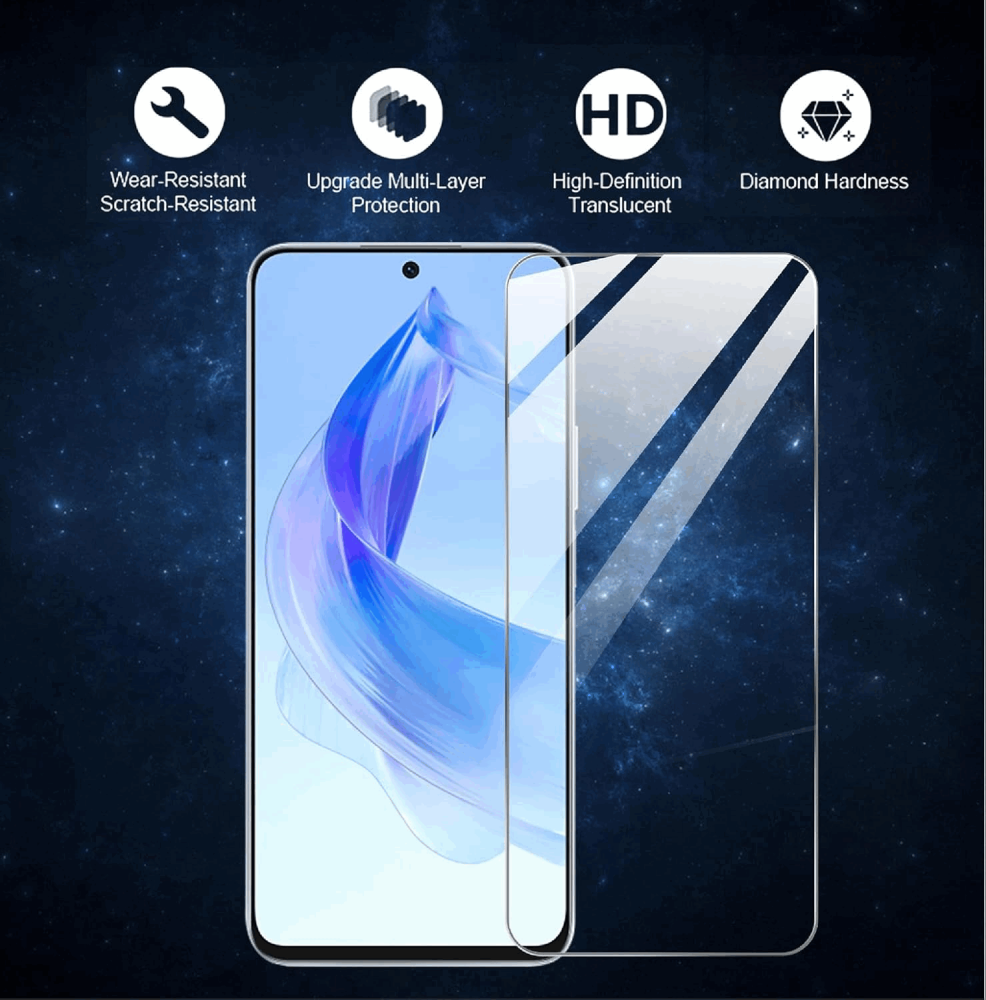 Pachet 2 seturi de Protecție Completă pentru Honor 90 Lite 5G, GIOPUEY, JXLP [2]
