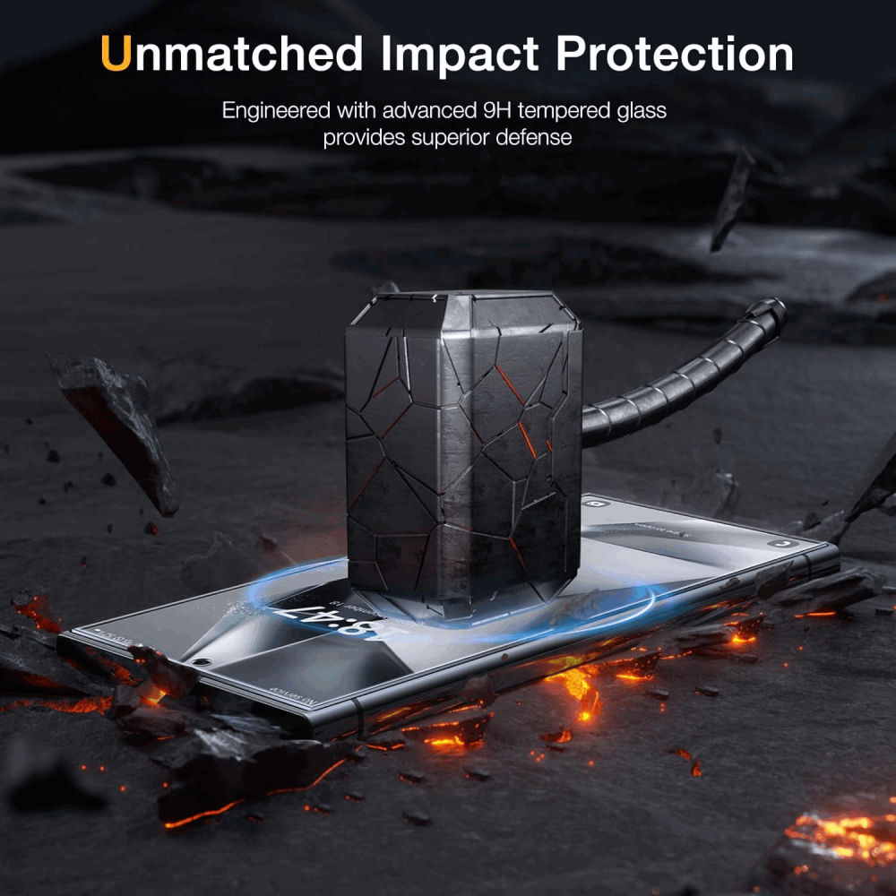 Pachet 2x Protecție Ecran și Cameră pentru Samsung Galaxy S24 Ultra, EGV, ZN1H [3]