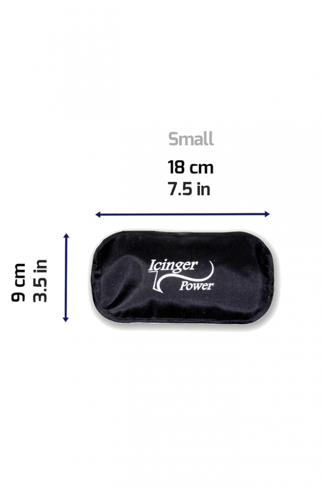 Pachet de 3 comprese mici cu gel cald și rece, Icinger Power, 160 grame - 18x9cm [4]