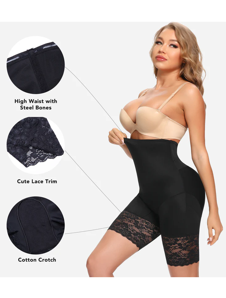 Pantaloni modelatori pentru abdomen și talie, Joyshaper, negru [3]