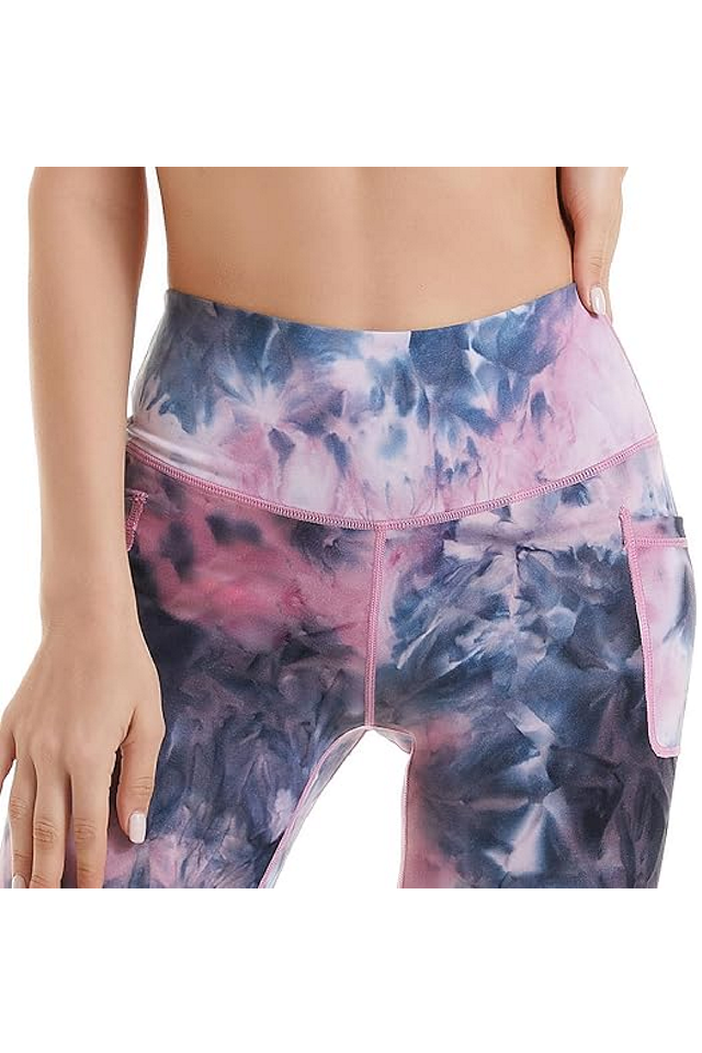 Pantaloni scurți sport damă cu talie înaltă și buzunare – Ideali pentru yoga, sală, alergare [4]