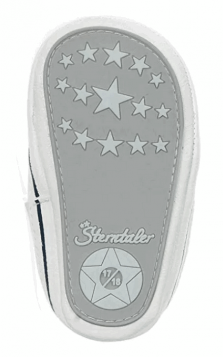 Pantofi bebelusi, Sterntaler, Material textil, Gri, model rechin, 21-22, 18-24 luni [2]